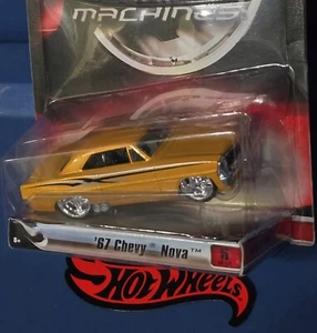 2007 HOT WHEELS G Machines '67 Chevy Nova New Editions 5 of 6 Series 1 1967 NIP - Picture 1 of 3
