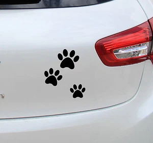 Vinilo decorativo #904# HUELLAS PERRO pegatinas coche moto cascos - Imagen 1 de 1