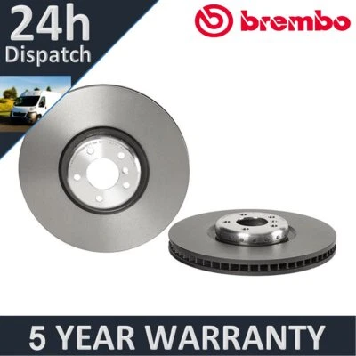 Compatível com BMW X5 X6 2.0 D 3.0 4.4 Brembo disco de freio dianteiro esquerdo 34116789069 - Imagem 1 de 4