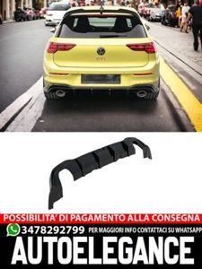 Difusor Trasero Compatible Con Volkswagen Golf 8 Gti Clubsport - Imagen 1 de 8