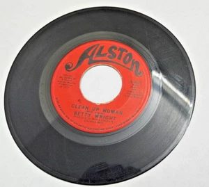 Soul 45 Betty Wright - Clean Up Woman / I'Ll Love You Forever On Alston - Imagen 1 de 2