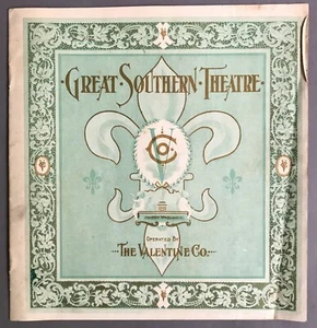 [Columbus, OH] Gran programa de teatro del sur ""Mi amigo de la India"" 1899 - Imagen 1 de 9