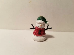 Schneemann Tischfigur B für Spielwaage/Modepuppe Dioramen - Bild 1 von 8