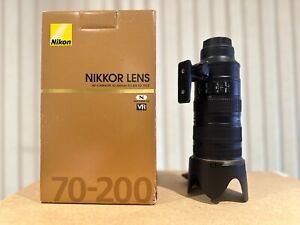 Nikon 70-200mm f/2.8G ED VR II AF-S 