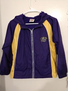 Chaqueta LSU Tigers Roble Rojo Ropa Deportiva Talla S (8) Logo Gráfico Amarillo/Púrpura NCAA - Imagen 1 de 4