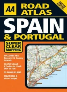 AA Road Atlas Spain & Portugal (AA Atlases) - Picture 1 of 1
