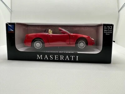 New-Ray Maserati Spyder 1:32 buone condizioni (vedi descrizione) con scatola - Immagine 1 di 4