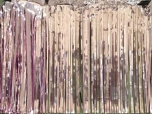 Metallic Fringe Table Skirt Party Decoration 29 in. x 14ft. Light Pink - Picture 1 of 1