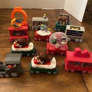 McDonald's 2017 Holiday Express Christmas Train Barbie Minions Ponies Lot of 11 - Picture 1 of 5