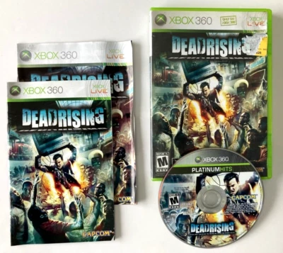 Deadrising Platinum Hits 2006 Microsoft Xbox 360 complete Game CIB tested  works - Image 1 of 4