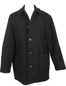 NEW Brooks Brothers Heavy Wool Jacket!  XL  Black with Gray  - Picture 1 of 4