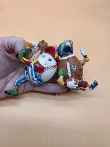 Christmas ornament   running quarterback football player  & baseball Pitcher - Picture 1 of 8