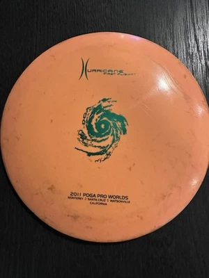 Hurricane Proline First Flight 2011 Worlds 170g DGA Disc Golf - Used 7/10 - Image 1 of 4