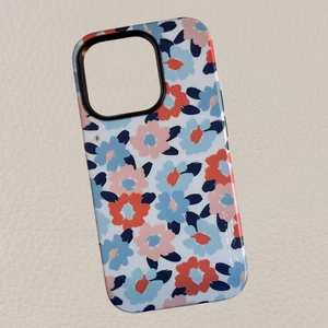 Casely Floral Fields Case iPhone 14 MagSafe Pastel Flowers Slim Protective - Picture 1 of 12