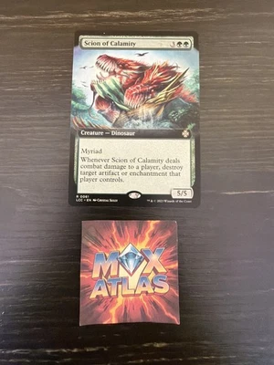 MTG - Scion of Calamity Extended Art #61 - LCC Lost Caverns of Ixalan Commander - Image 1 of 2