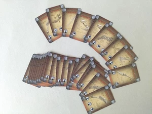 PARCHMENT CARDS OF THE BASE GAME (30) /ANCIENT BLOOD VAMPIRE HUNTERS /G788 - Imagen 1 de 1