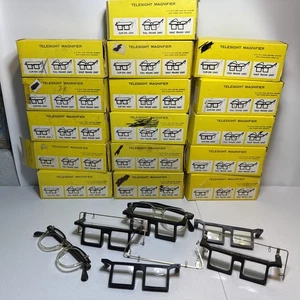 Lot Of 20+ TELESIGHT MAGNIFIER Glasses JEWELERS/MACHINIST FOR PARTS/REPAIR - Picture 1 of 24
