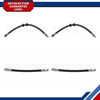 4 mangueras de freno delanteras traseras Sunsong para Volvo 850 1997 1993 Foto 1 de 4