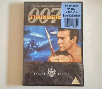 James Bond 007 Thunderball DVD 2007 STILL FACTORY SEALED - Image 1 of 2