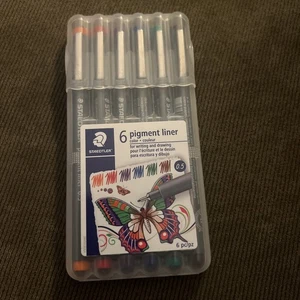 STAEDTLER Fodere per pigmenti 0,5 mm 6/Pkg - Colori assortiti (PEG G-9) - Foto 1 di 2