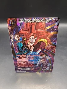 SS4 Gogeta, Indomitable Might BT18-143 SPR - Dragon Ball Super Card - Bild 1 von 4