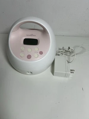 Extractor de leche eléctrico recargable Spectra rosa Foto 1 de 4