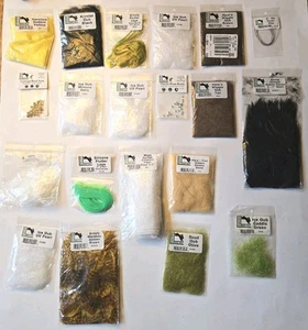 20-teiliges Set HARELINE DUBBIN, INC verschiedene FLIEGENBINDEMATTEN - Bild 1 von 4