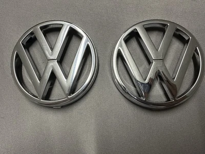 Original VW Golf 2 Jetta GTI G60 GT 16v 7 Rippen Grill Emblem Selten Rar Top 2 - Bild 1 von 4