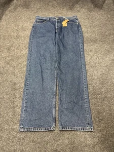 Jeans APC Fairfax Botón Mosca Azul Denim Índigo Lavado Nuevos con Etiquetas Hombres 34 34" Entrepierna - Imagen 1 de 10