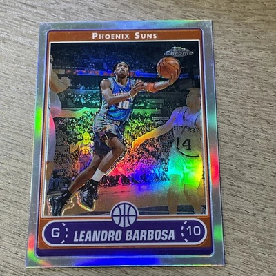 Leandro Barbosa 2007 Topps Chrome Refractor Card #20. Phoenix Suns - Image 1 of 2