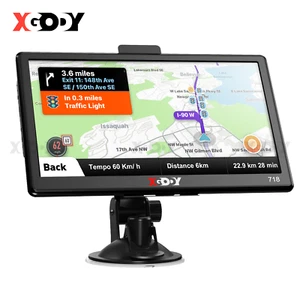 XGODY Auto KFZ LKW PKW GPS NAVI Navigationsgerät 2024 DE & Europa Karten 7 Zoll - Bild 1 von 13