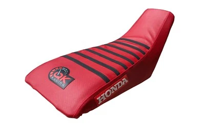 HONDA TRX 400X MULTI GRIP SEAT COVER 1999  2014 RED SIDES BLACK TOP RED HONDA - Image 1 of 3