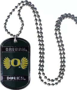 Oregon Ducks Dog Tag Necklace - NCAA - Picture 1 of 1