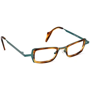 Anne Et Valentin Eyeglasses LUX U 107 Havana/Green Rectangular France 42[]22 135 - Picture 1 of 8