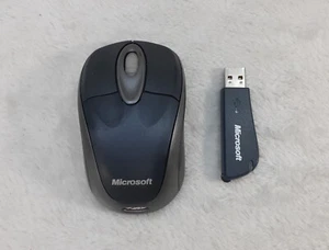 Microsoft Wireless Notebook Optical Mouse 3000 Model 1056 USB Receiver Tested - Picture 1 of 11