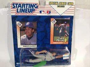 1993 Starting Line-Up Baseball Cards ROBERTO ALOMAR Toronto Blue Jays w Figure - Picture 1 of 5