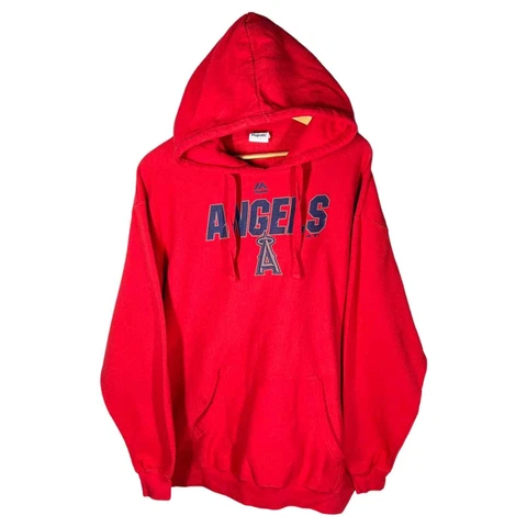 Vintage Majestic Anaheim Angels Anaheim Hoodie Cover