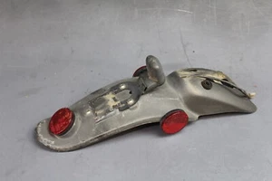 2003 Aprilia Scarabeo 50 Rear Back Fender Mud Guard + License Plate Light - Picture 1 of 8