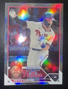 Bryce Harper 2023 Topps Rainbow Foil #3 Philadelphia Phillies - Picture 1 of 2