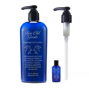 Miscela di olio essenziale due vecchie capre con 1 pompa erogatore (8 once. & 2 oz.) - Foto 1 di 2