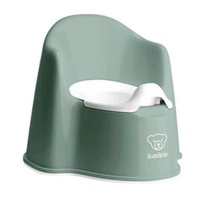 BabyBjörn Potty Chair, Deep green/White Deep Green/White - Picture 1 of 2
