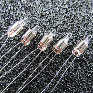 5x Lámpara de Neón Naranja Claro 135VDC 95VAC 0,9mA 5mm Mini Incandescente - Picture 1 of 1