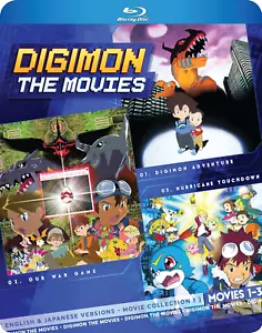 Digimon the Movies 1-3 Collection (See description for shipping times) - Picture 1 of 12