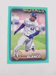 2024 Topps Update Dairon Blanco Us324 AQUA - Picture 1 of 2