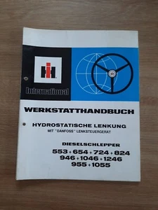 IHC Werkstatthandbuch Lenkung Danfoss Dieselschlepper 553 654 724 ORIGINAL 1977 - Bild 1 von 8