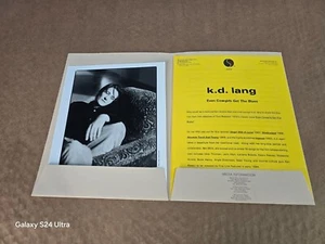 k.D. Lang Promo Press Kit "Even Cowgirls get The Blues" w/Folder 1993 NM - Picture 1 of 9