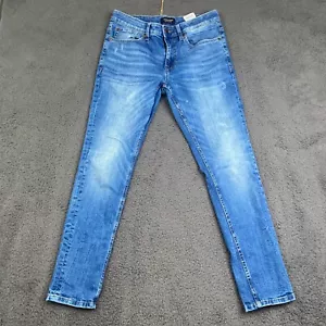 Jack & Jones Jeans Men’s 30x30 Jeans Intelligence Slim Fit Glenn Medium Wash - Picture 1 of 12