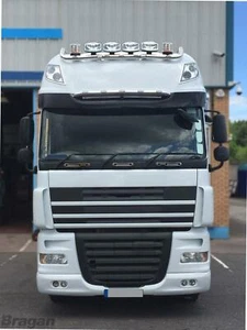 Roof Bar + Flush LEDs + Jumbo Spots x4 + Clear Lens Beacons x2 for MAN TGA LX - Picture 1 of 9