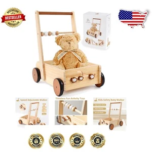 Toddler Push and Pull Walker – Interactive Activity Center with Safety Features - Picture 1 of 9