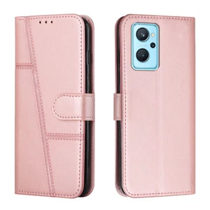 F Oppo A76 A16S A74 5G A54 A52 A9 PU Leder Wallet Case Flip Kartenetui Cover - Bild 1 von 18